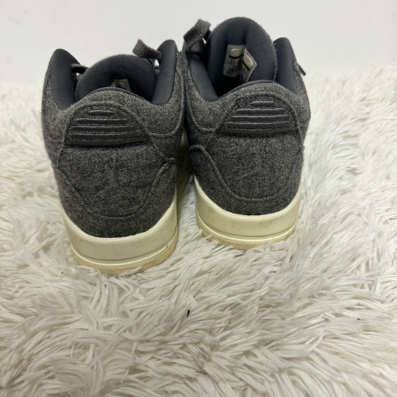 Jordan retro 3 wool sz 8.5 grey - Picture 4 of 8